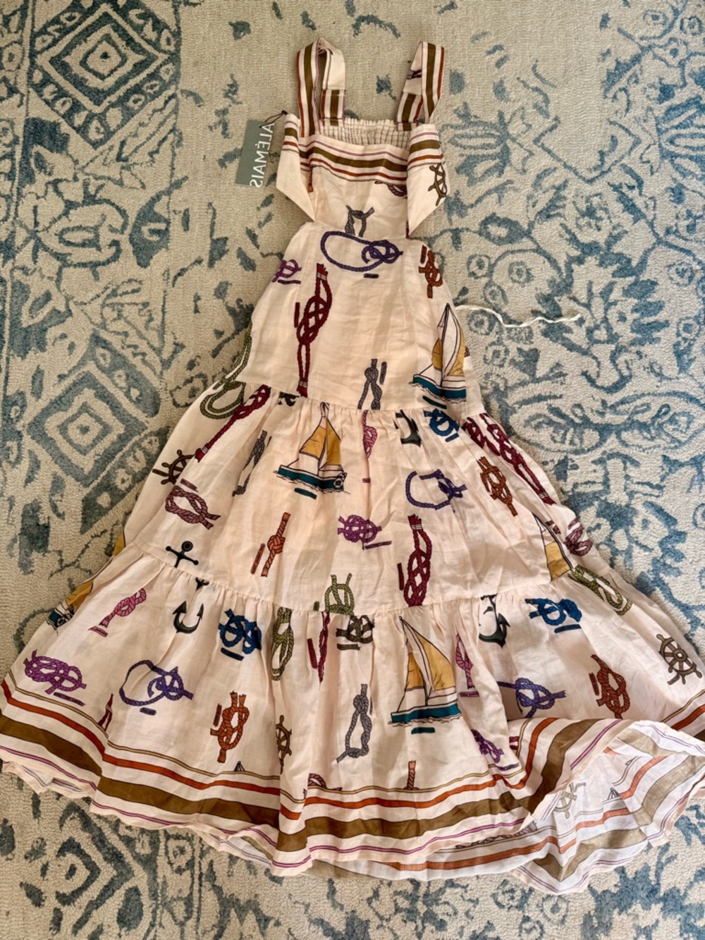 Alemais Ships Ahoy size AU4 (US0) — NWT